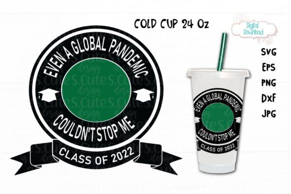 Cold Cup 24 Oz SVG: “Couldn’t Stop Me” Graphics & Illustrations