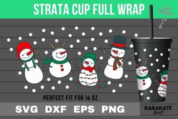 Cute Snow Man SVG Graphics for Crafts