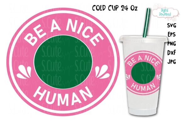 Ring Cold Cup 24 Oz SVG: Friendly Illustrations & Graphics