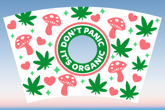 Weed Starbucks Wrap Svg: Graphics & Print Templates